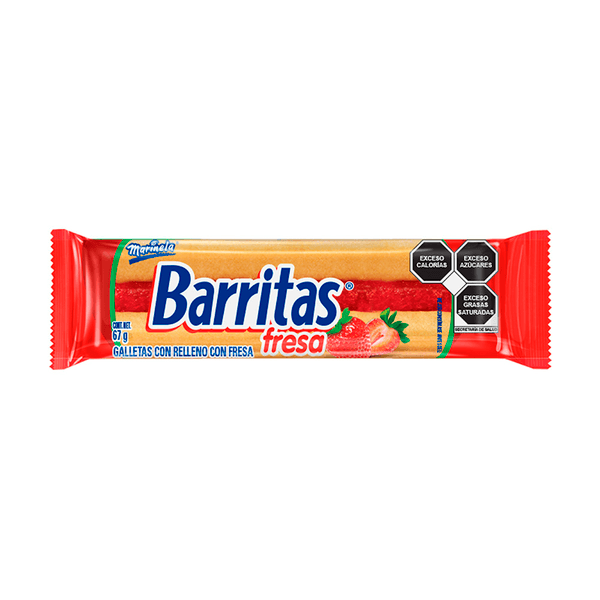 Barritas de fresa