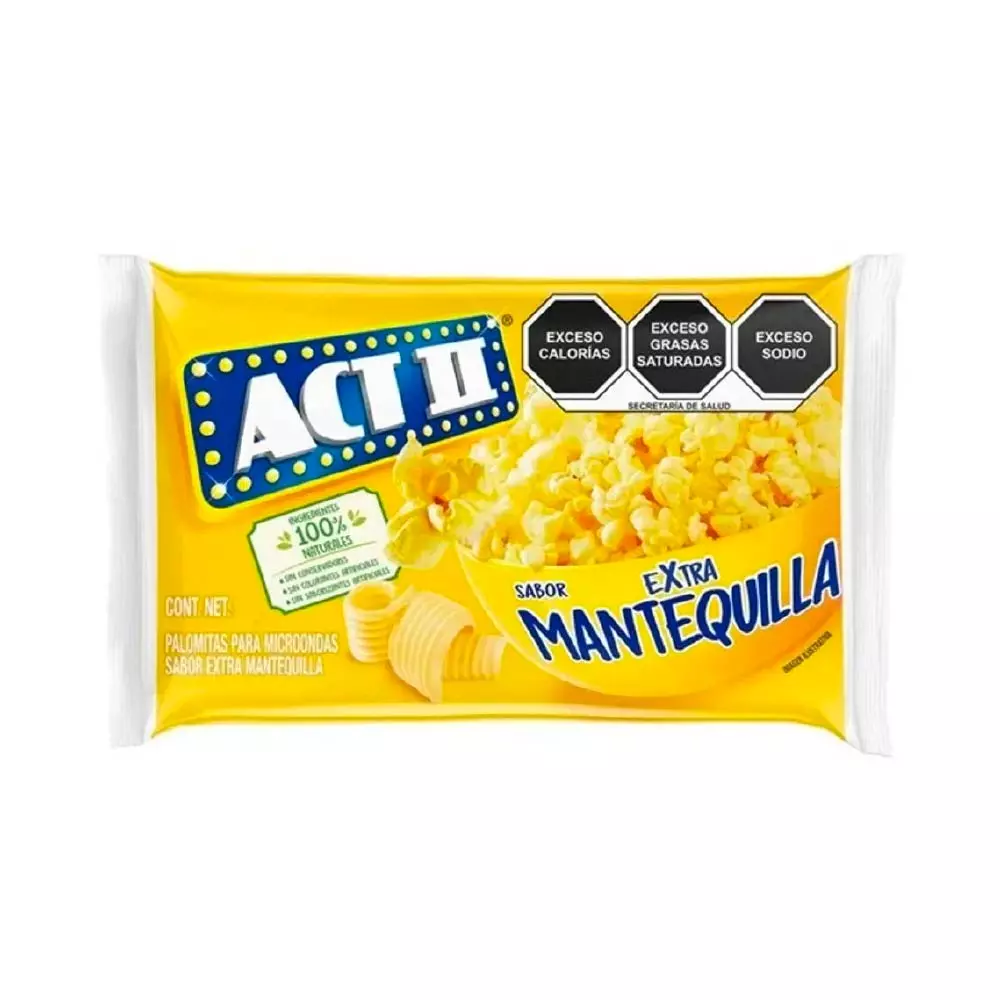 Palomitas sabor extra mantequilla