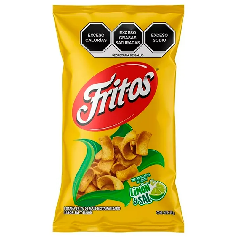 Fritos sabor limon y sal
